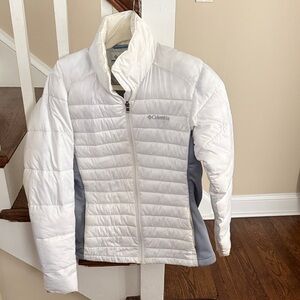 White Columbia jacket